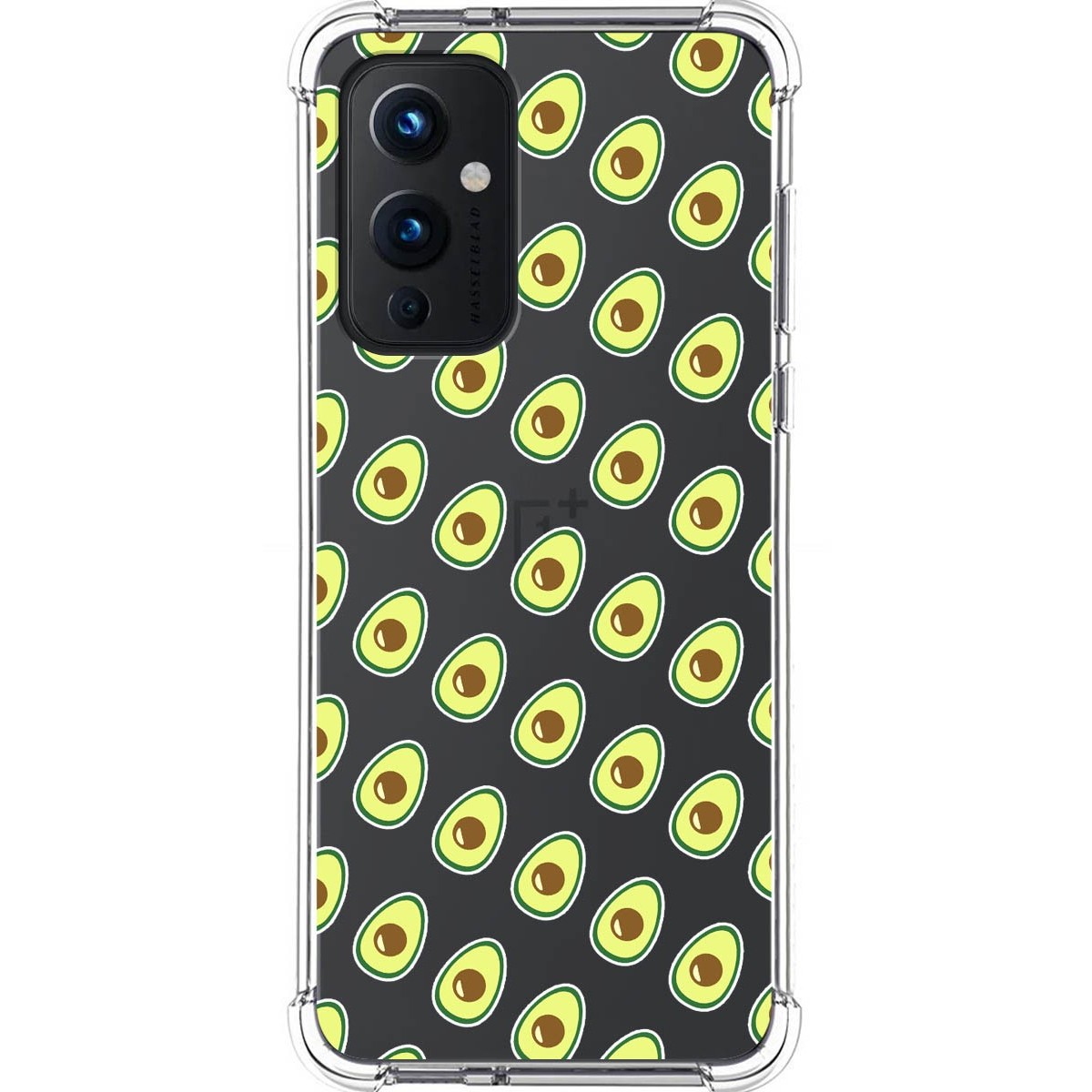 Tumundosmartphone Funda Silicona Antigolpes para OnePlus 9 5G diseño Aguacate Dibujos