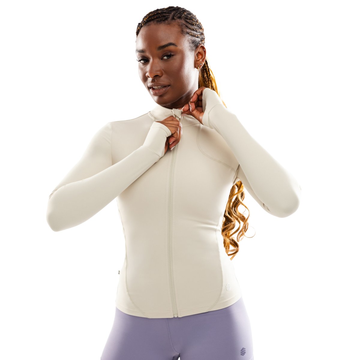 SIROKO - Chaqueta Ultraligera Cierre Cremallera Gym & Trainning Mujer_
