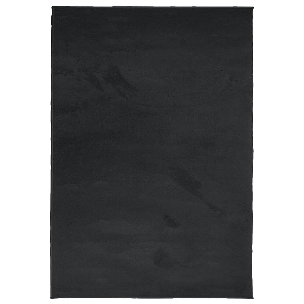 Vidaxl Alfombra de Pelo Corto OVIEDO 200x280 Cm Antracita