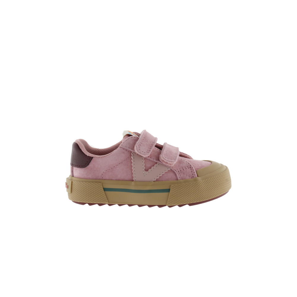 Victoria Tribu Zapatillas de serraje con piezas de color y doble cierre adherente 1065201