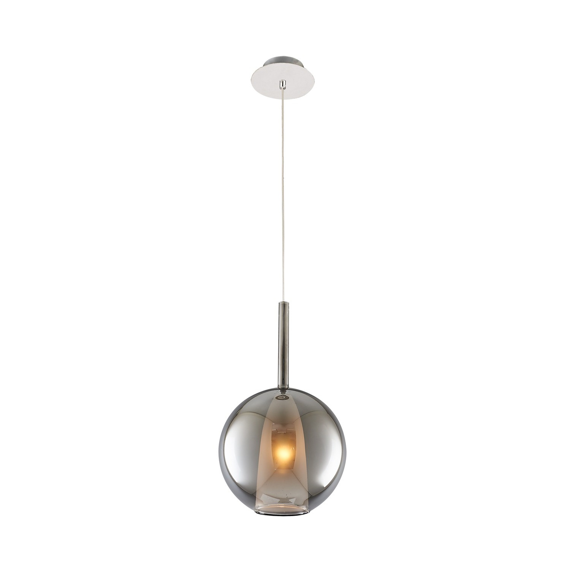 Lámpara de techo WELLHOME, Estructura de metal Color Cromado