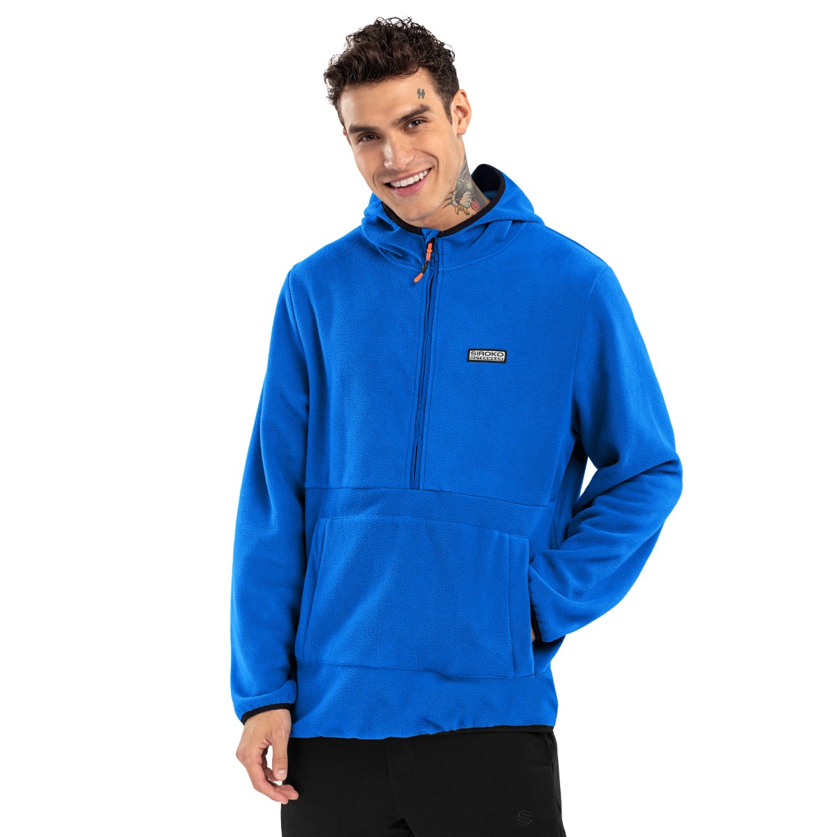 Siroko - Sudadera Polar Snow & Skii para Hombre_