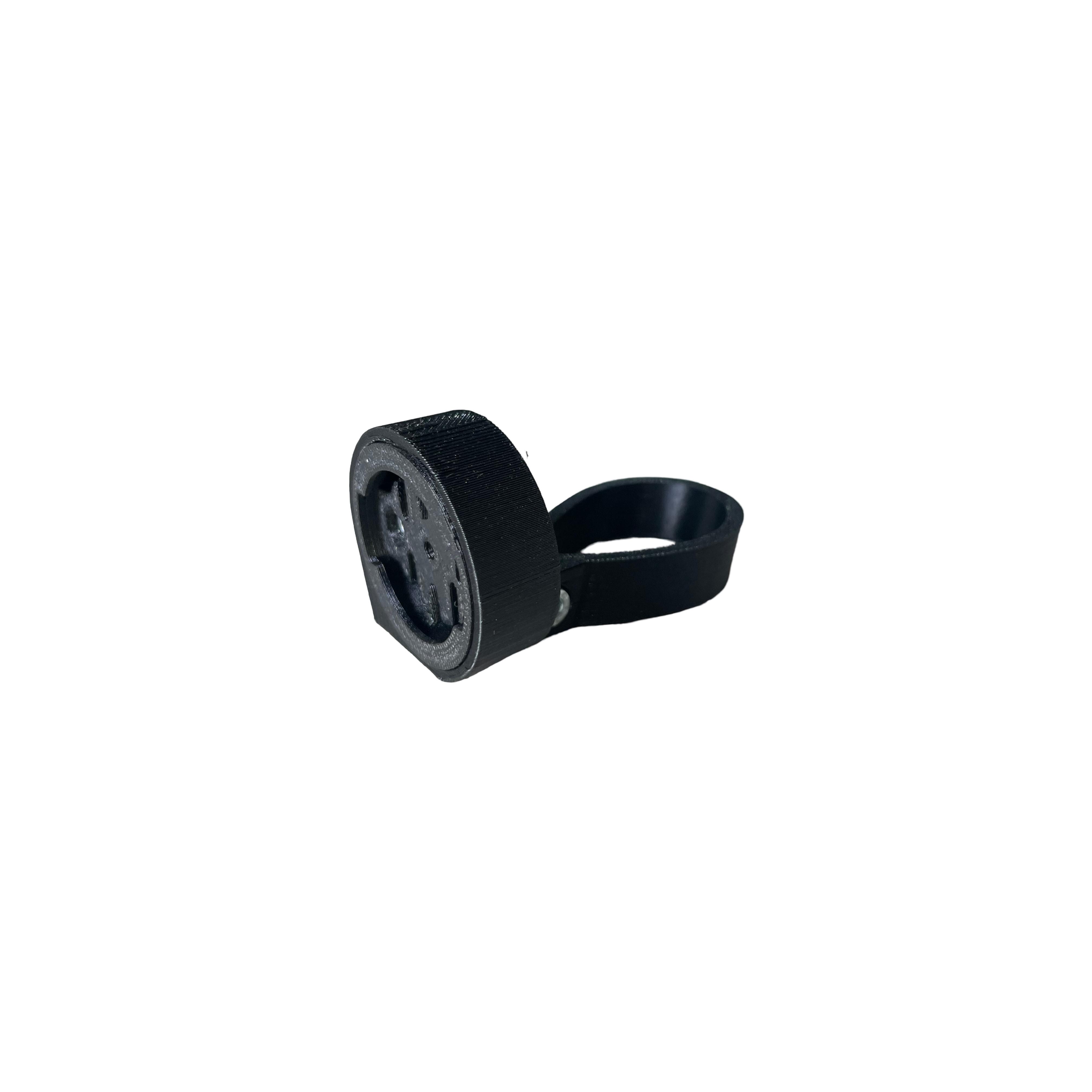 Soporte para Garmin compatible con tija Bianchi Oltre Race - Con inserto y tornillos - Listo para usar - Sin marca