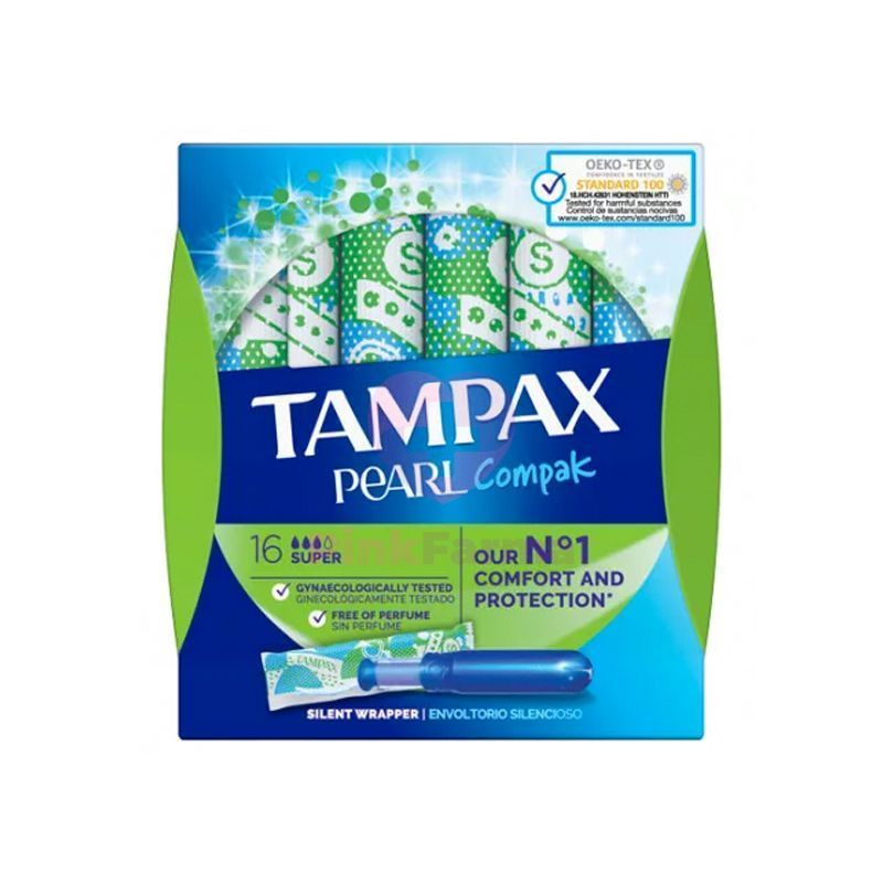 Tampax - Tampax Pearl Compak Super 16u