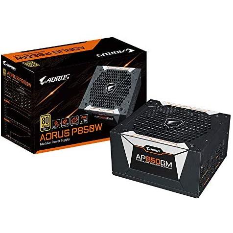 GIGABYTE AORUS AP850GM-Power Supply (850W, Active PFC, 80 Plus Gold, ATX, EU)