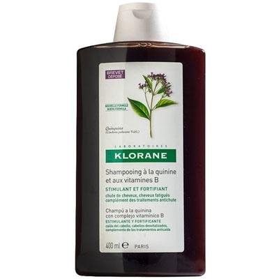 KLORANE CHAMPU A LA QUININA Y EDELWEISS BIO  1 ENVASE 400 ml