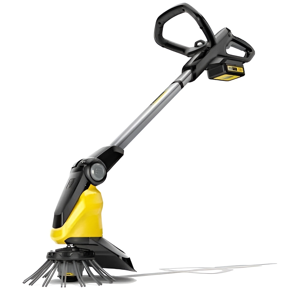 Kärcher lawnmowers and outdoor tools, high power lawn mower with adjustable height and automatic mowing feature, ideal for all terrain use.