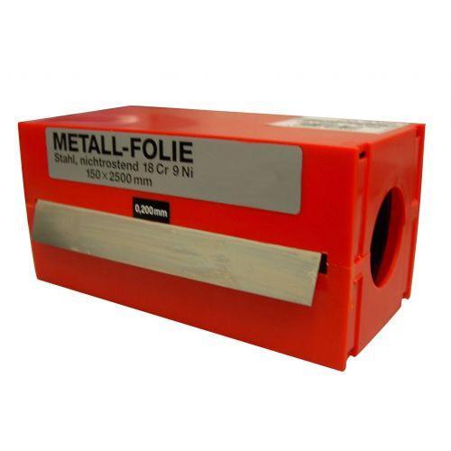 Rollo fleje calibrado 2.5 m x 150 mm inox (espesor 1 mm)