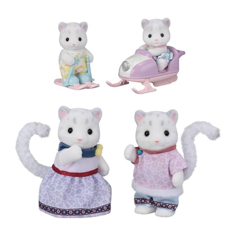 SYLVANIAN FAMILIES FAMILIA LEOPARDO DE LAS NIEVES DE EPOCH