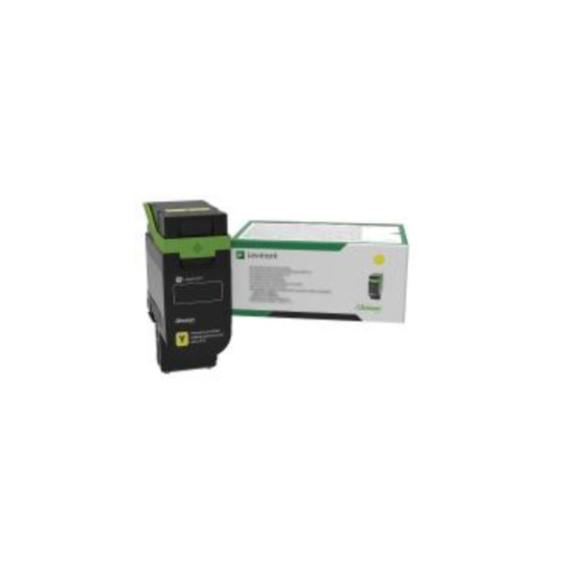 Lexmark - 77L2HY0 cartucho de tóner 1 pieza(s) Compatible Amarillo 77L2HY0