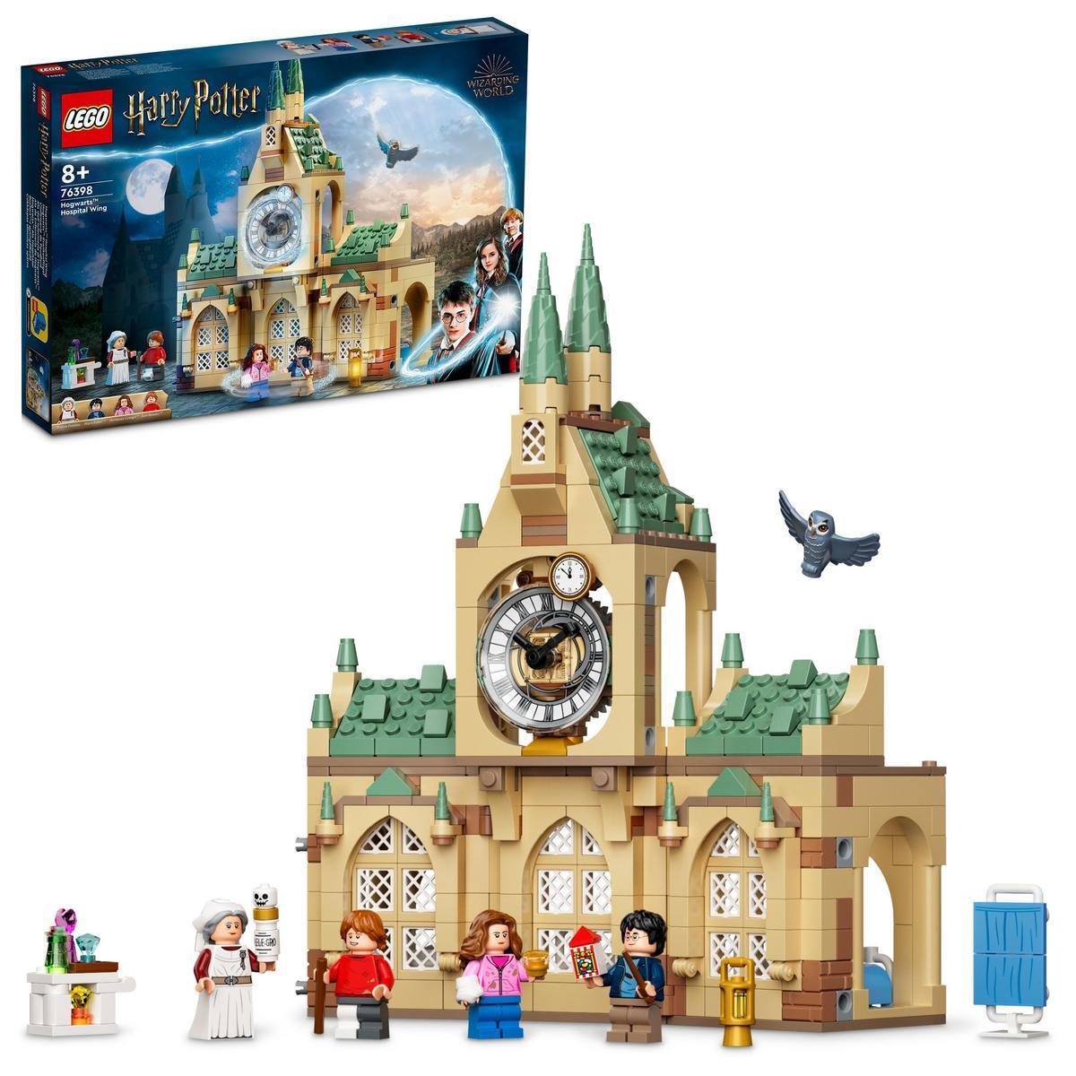 LEGO - Kit de construcción LEGO® Harry Potter™ 76398 Ala de Enfermería de Hogwarts™; un regalo mágico, coleccionable y genial para niños a partir de 8 años (510 piezas)