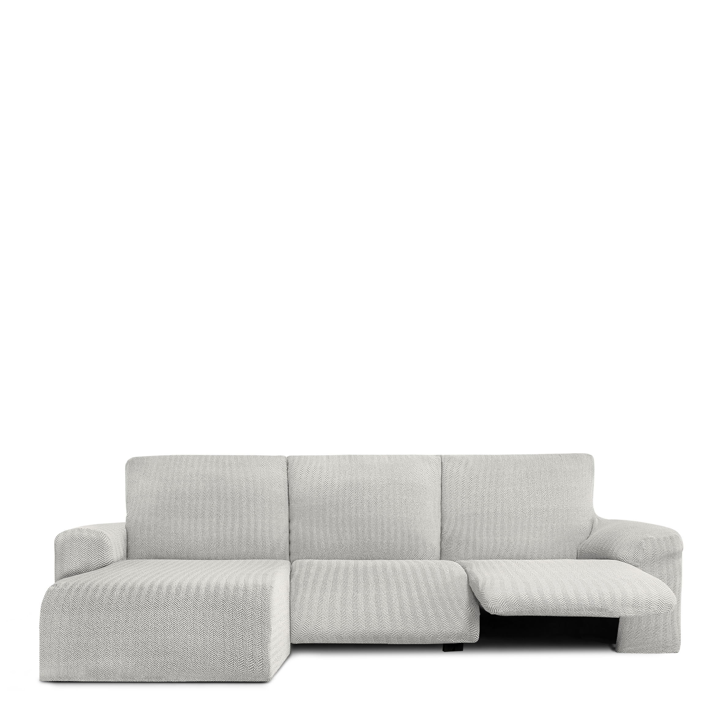 Funda de sofa m/0 ch. longue relax premium jaz izquierda (Mirando de frente) c/0 brazo corto, Tamaño brazo corto izquierda, 170x310x110cm, Fábricada en España