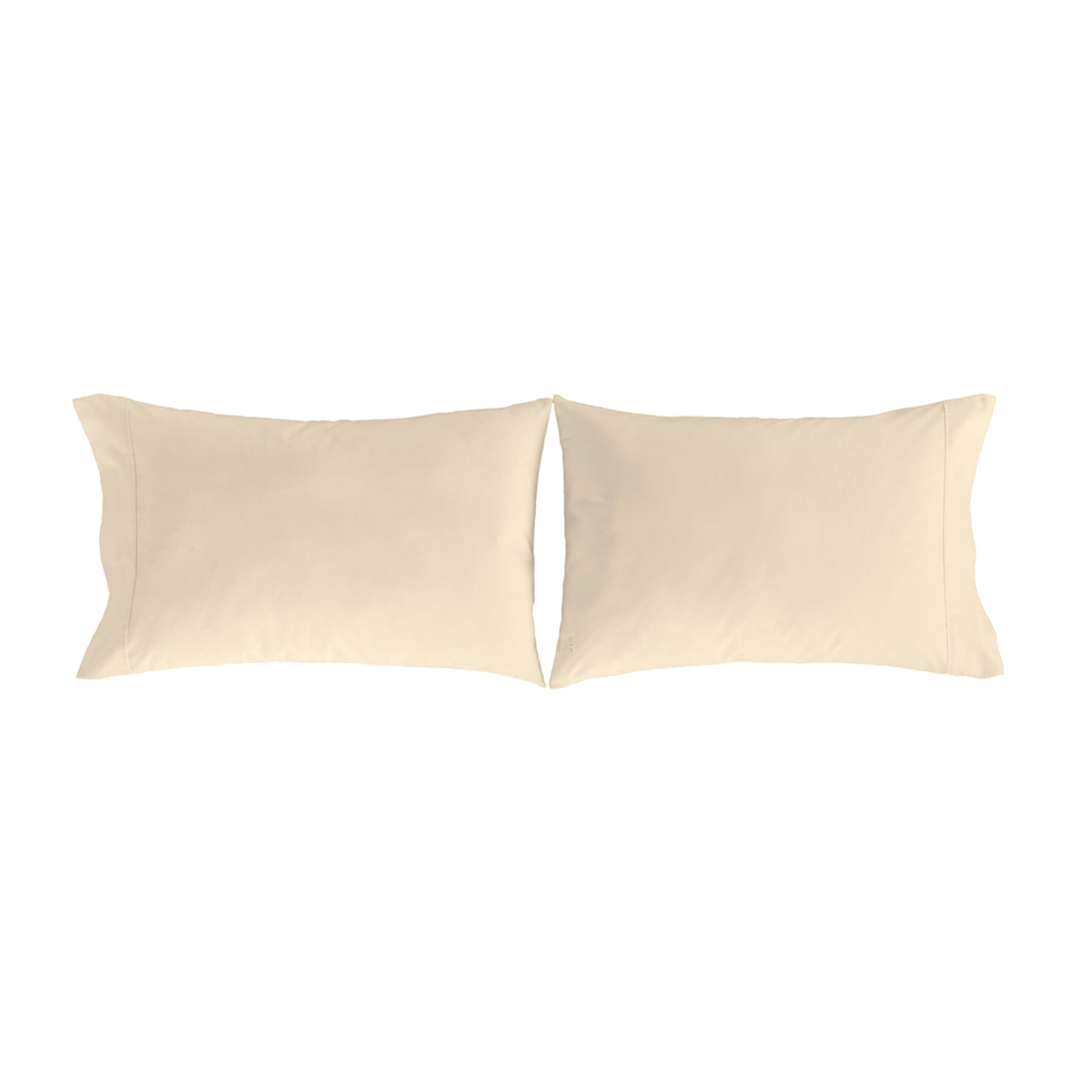 GUY LAROCHE - 2 fundas de almohada 100% algodón PURE crema. Varios tamaños disponibles.