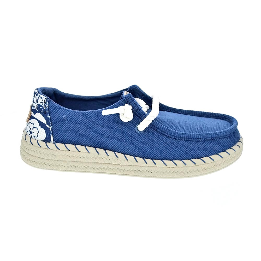 Hey Dude Mujer Mocasines modelo Wendy Espadrille Azul