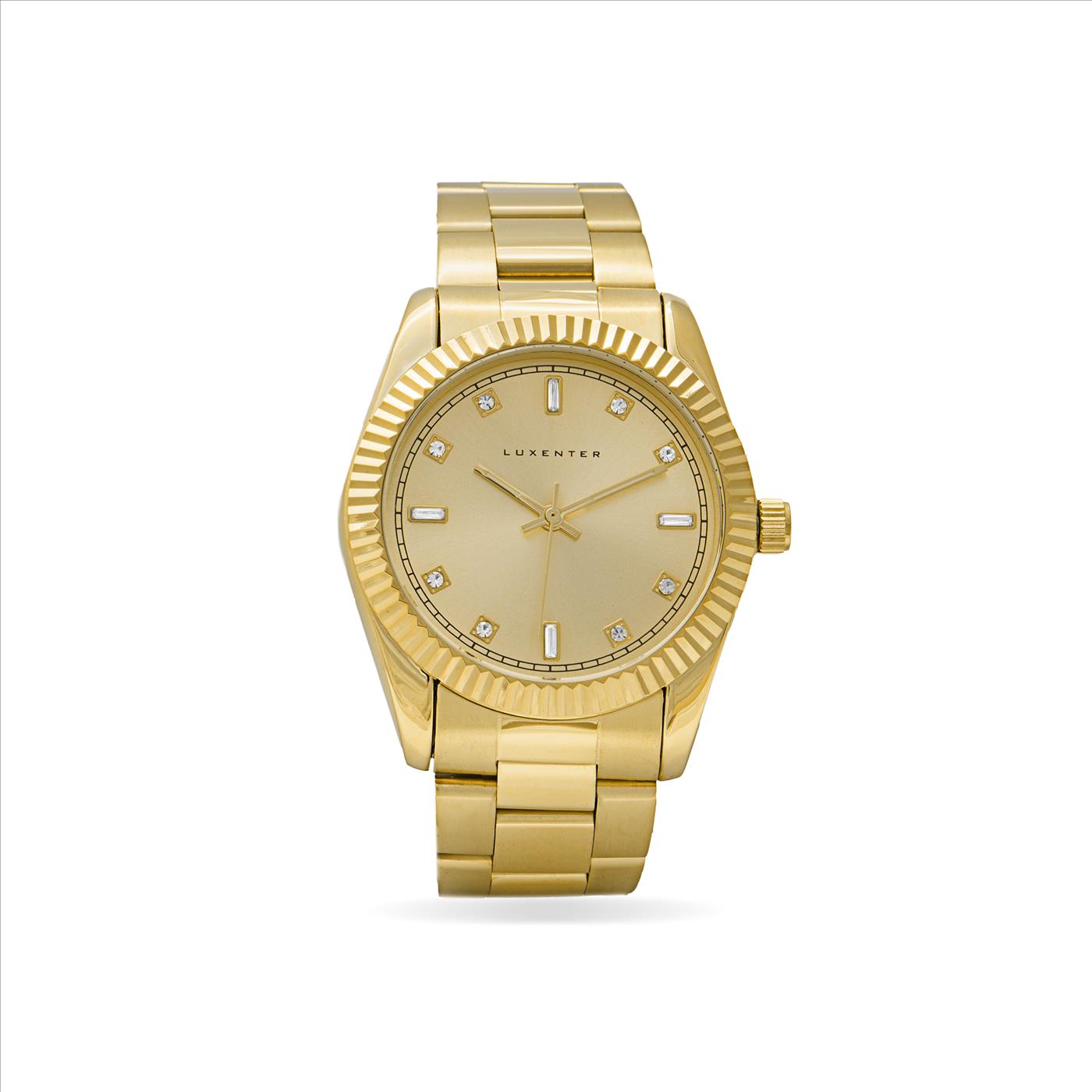 Reloj Luxenter Intheon acabado en oro amarillo de 18 quilates