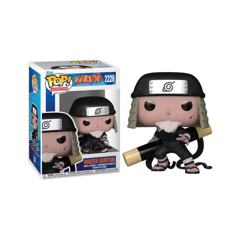 FUNKO POP! NARUTO CLASSIC – HIRUZEN, 88205, 2226, TIENDA CON LICENCIA OFICIAL, ENVÍO 24-48H PENÍNSULA, FIGURA, JUGUETE, CABEZÓN, VINILO, NARUTO, SHINOBI, ANIMACIÓN, ANIME, MANGA