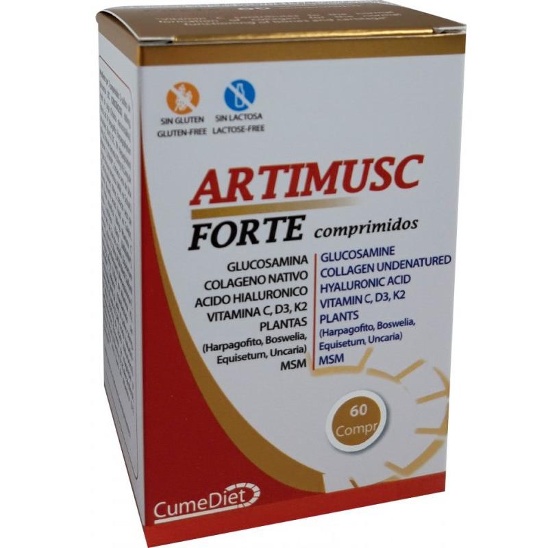 Suplemento Cumediet Artimusc Forte para el Mantenimiento de las Articulaciones - 60 Comprimidos
