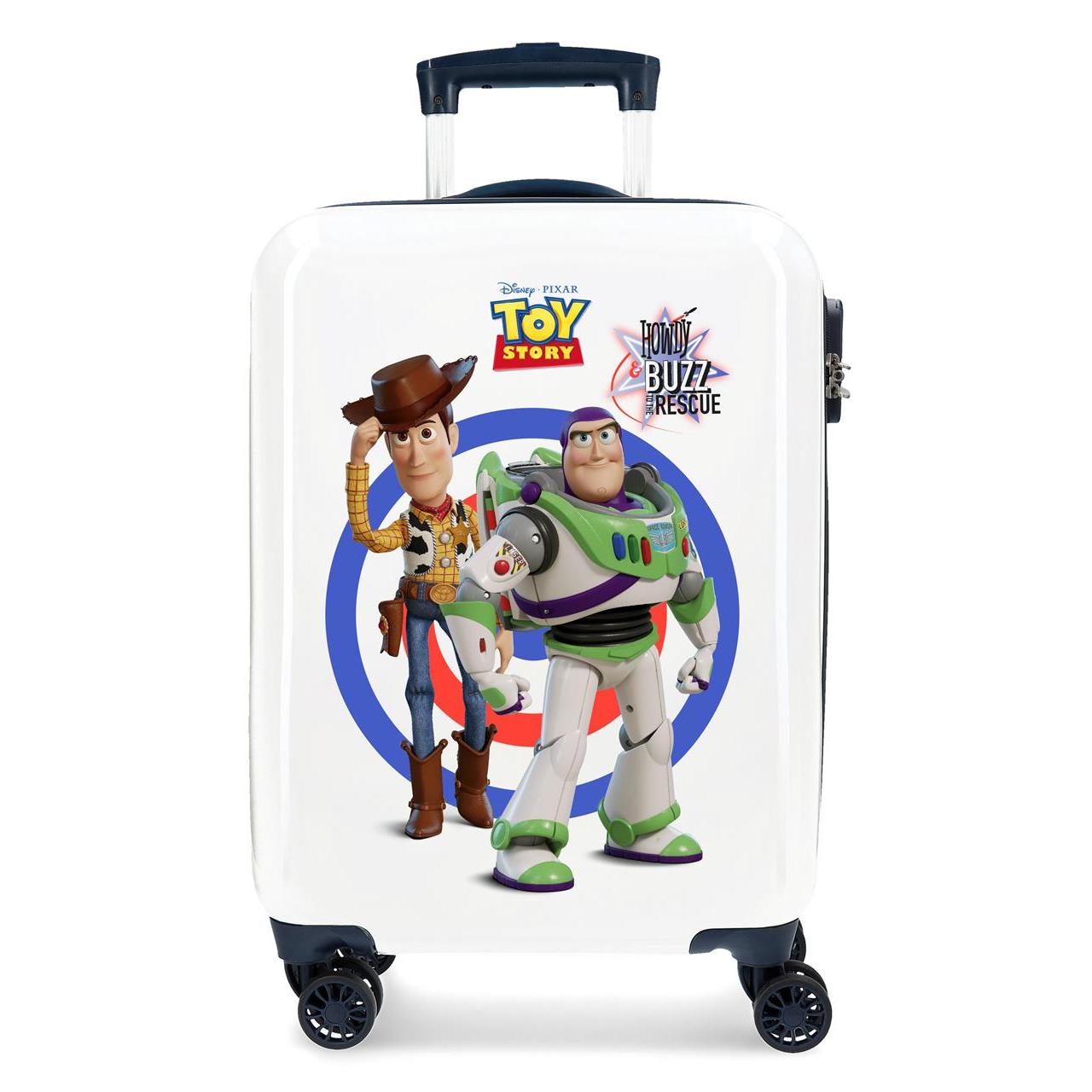 Disney Maleta De Cabina ABS Rígida Family Pixar Multicolor