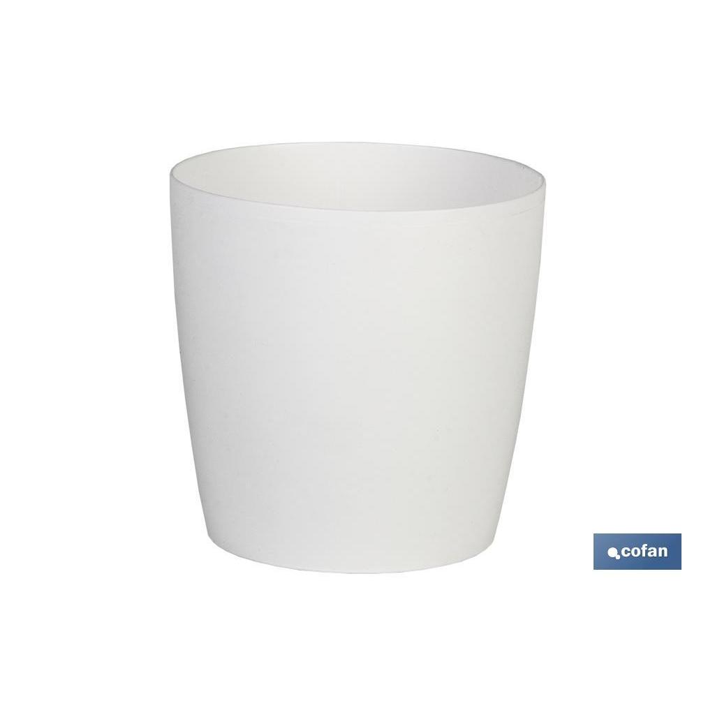 Cofan Maceta de Polipropileno Redonda Set 12 Unidades