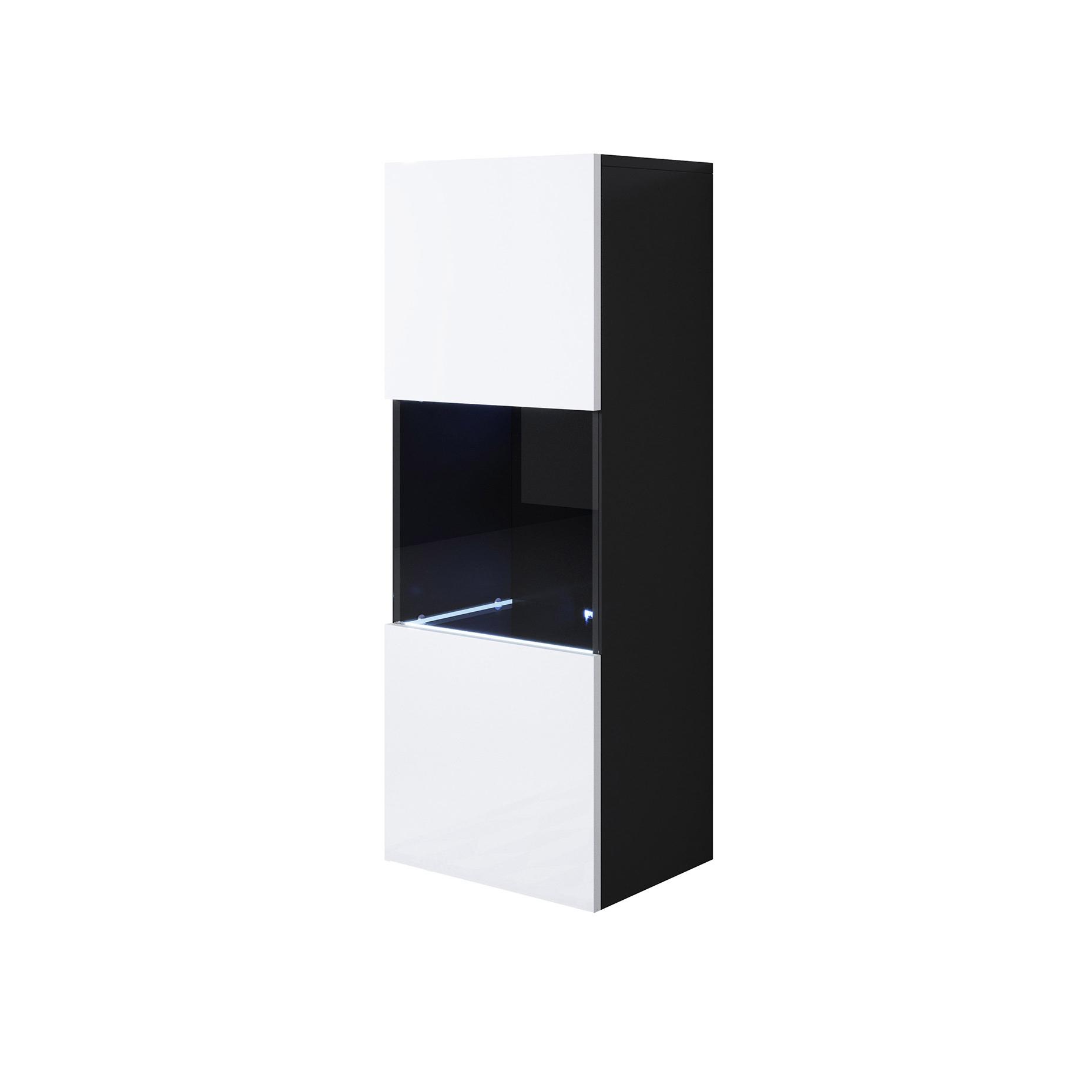 MB Muebles Bonitos - Vitrina Salón, Ancho 40cm, Colgante, Patas 2cm o 12cm, Más Colores, Modelo Luke V3