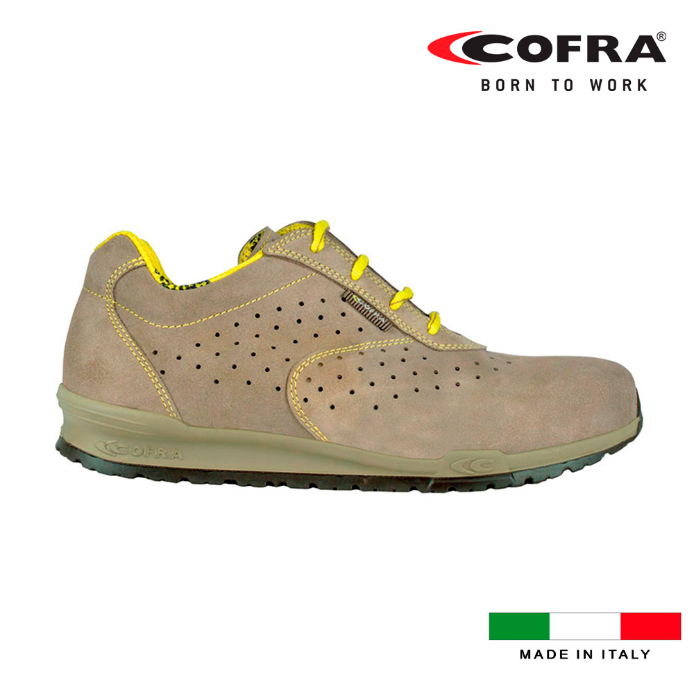 COFRA - Zapatos de seguridad cofra dorio s1 talla 47