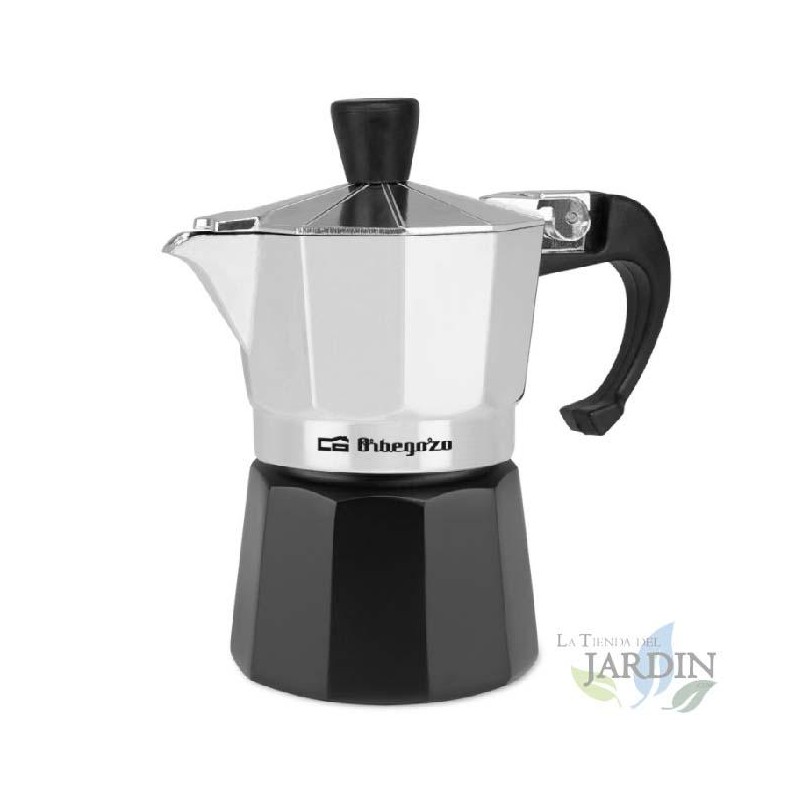 SUINGA Cafetera Aluminio Aluminio | Cafetera Italiana 1 Taza Inducción | Cafetera Espresso | Cafetera Apta para todo tipo de cocinas