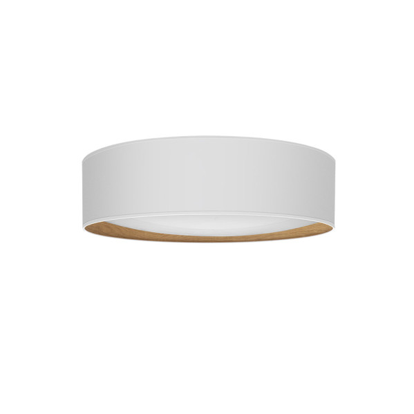FABRILAMP Plafon 96w Tania Blanco/madera Clara 14x60x60 Cm 7488lm 3000k,4000k,6500k