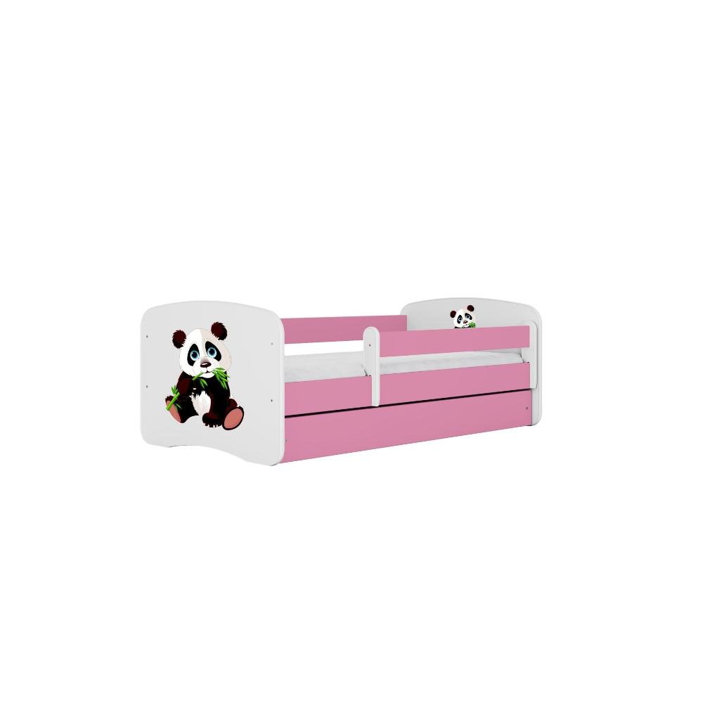 Cama 160 x 80 cm Kocot Kids BabyDreams Panda 2 Pink