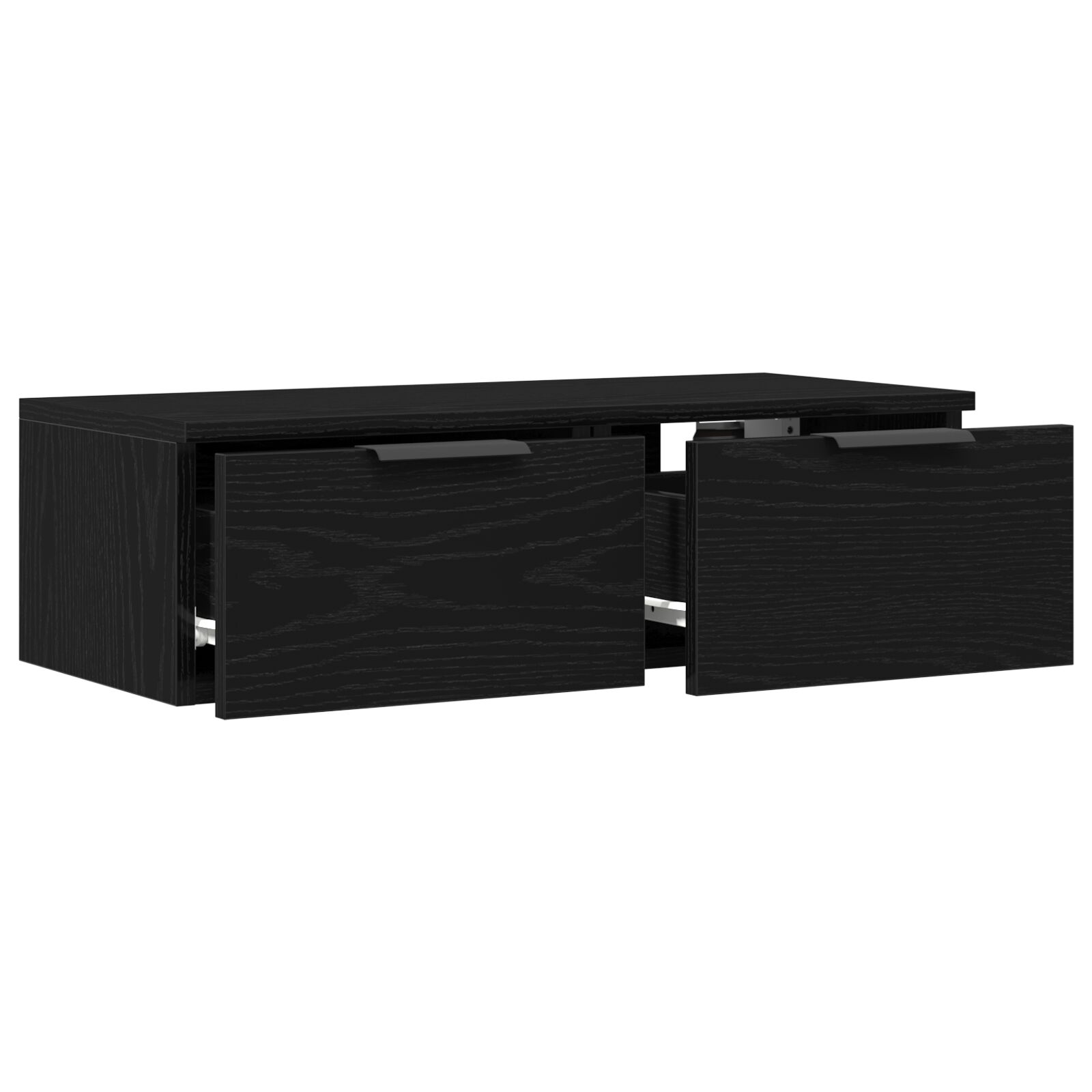 Armario de Pared de Roble Negro vidaXL 68x30x20 cm Hecho de Madera Manufacturada