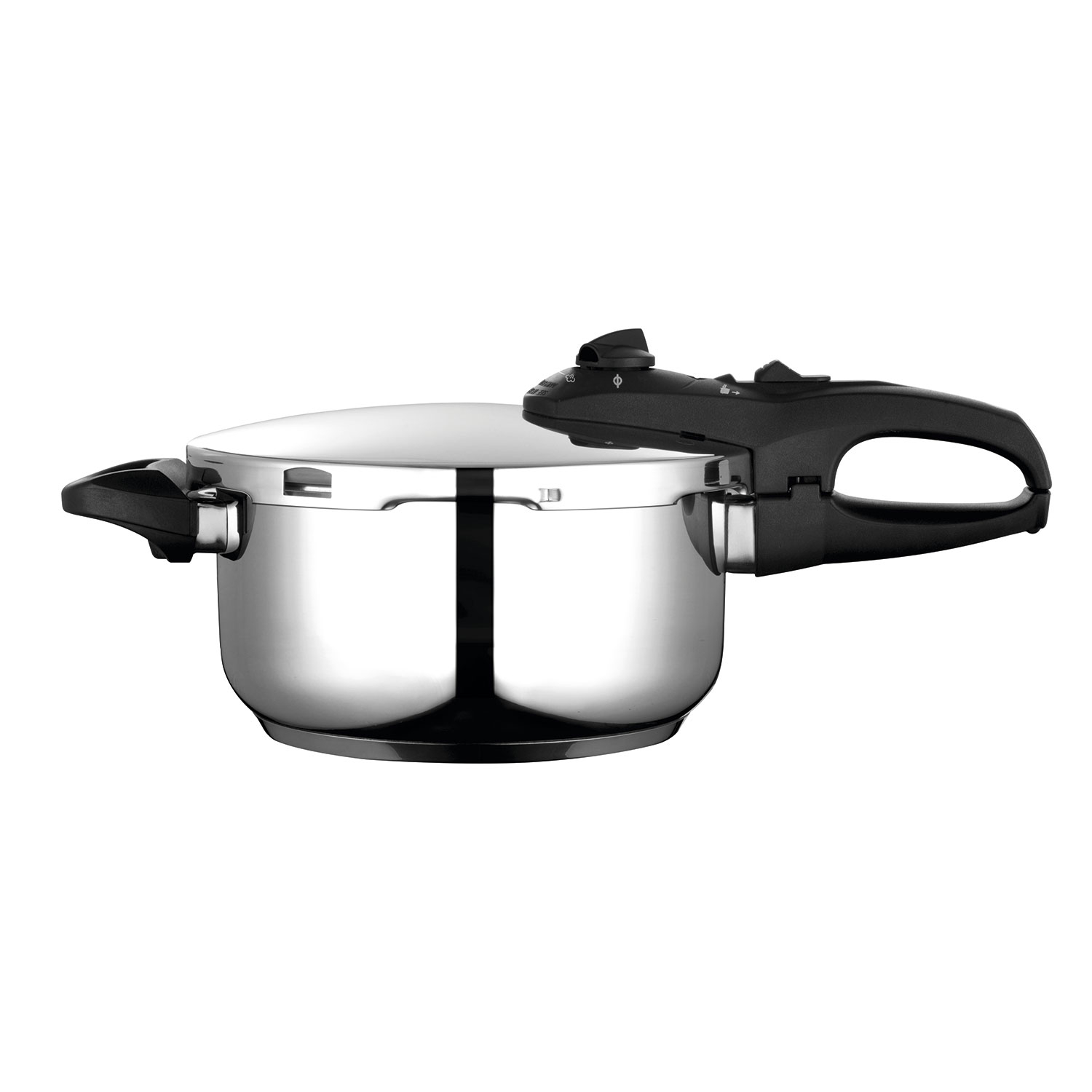 FAGOR Duo 4 Olla a Presión 4 Litros, Inducción, Express Super Rápida, Acero Inoxidable 18/10, Todas Cocinas, , Plata