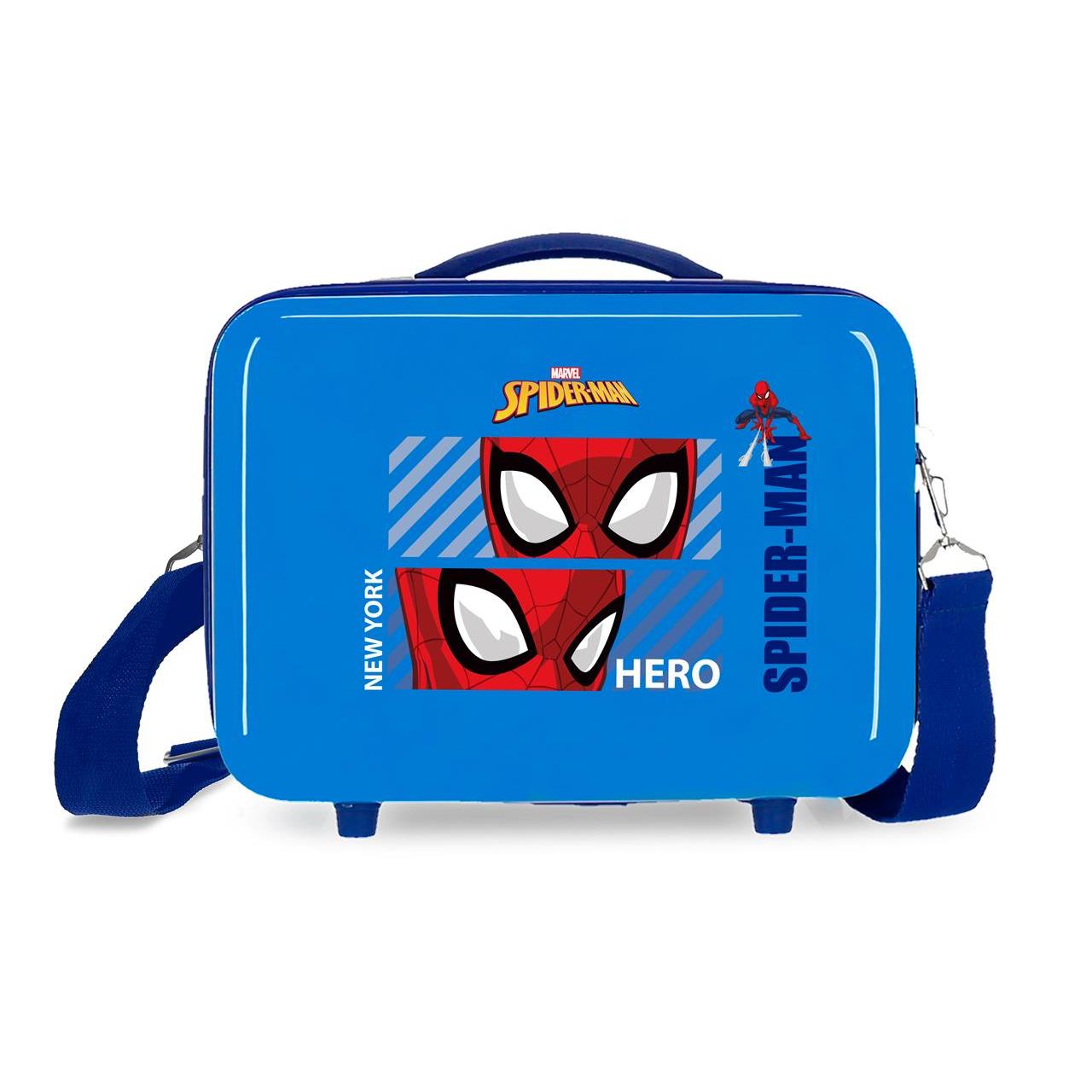 Marvel Spiderman Neceser De Viaje ABS Spiderman Hero Azul