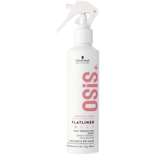 Schwarzkopf Mass Market Spray Protector Térmico Flatliner para Cabello Liso y Sedoso con Protección Duradera Contra el Calor y la Humedad