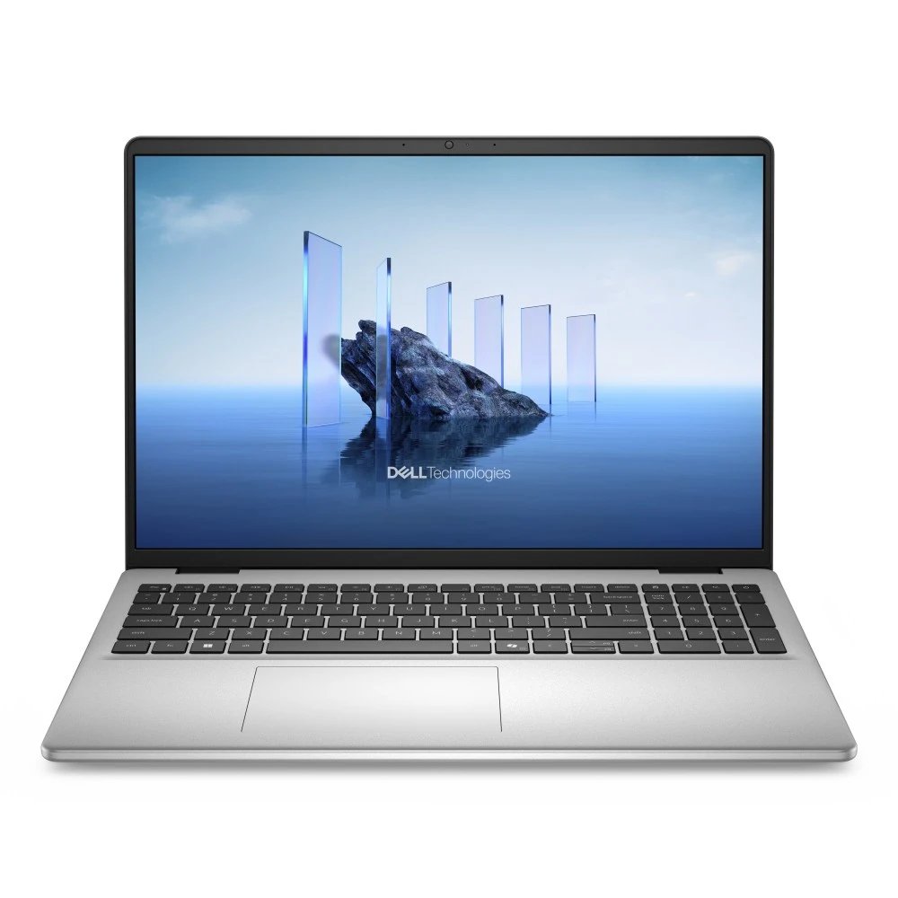 Pc portátil Intel Core 7 150U 16" Windows 11 Pro Dell 16 DC16250 CORE 7 - 150U Ram 16 GB Disco 512 GB  | SSD NVMe, Uso profesional, Carga rápida, Plata