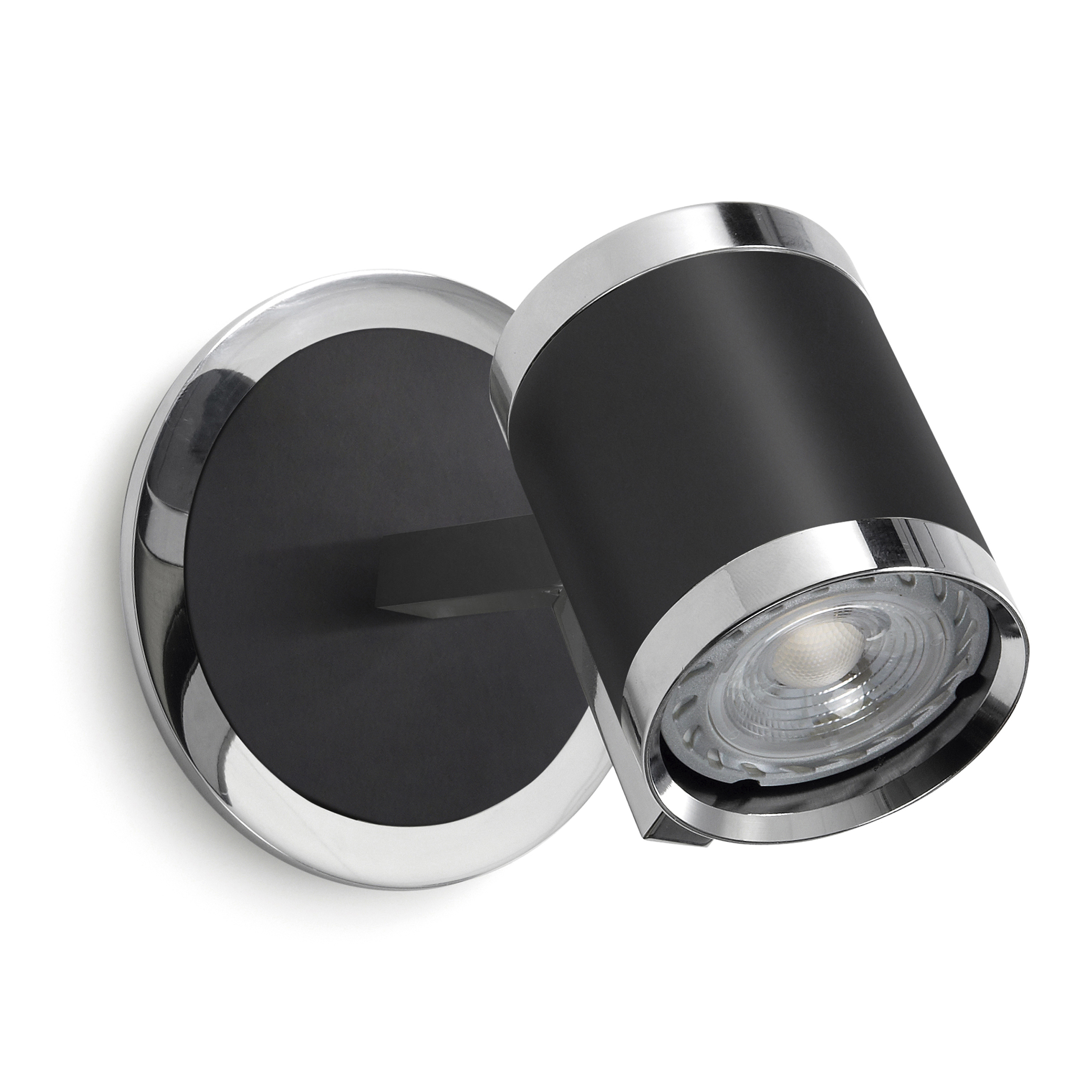 Novolux Lighting - Aplique de pared- ELKE, uso interior, GU10, 50W, Cromo, interior