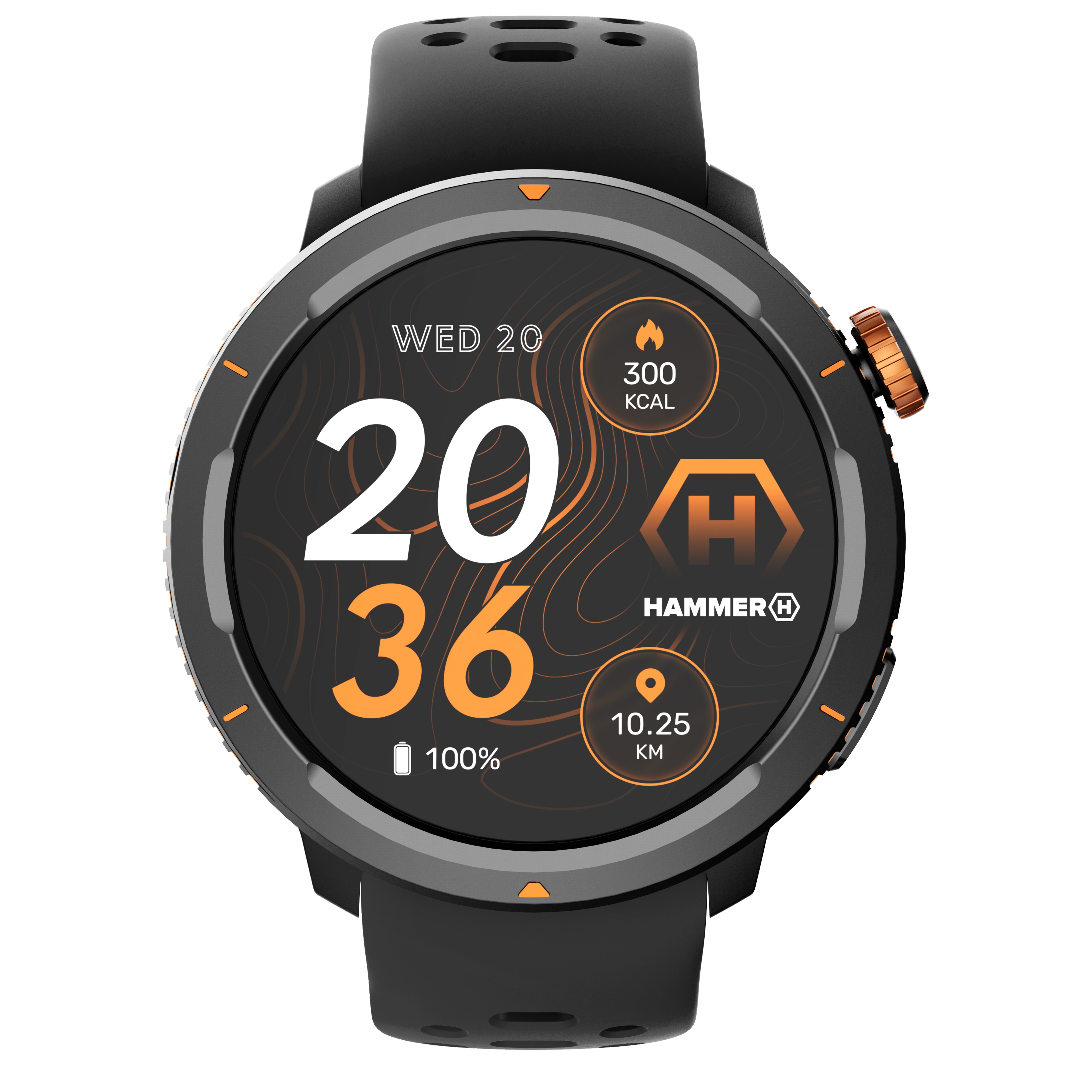 Hammer smartwatch 2 Lite Black resistente al agua