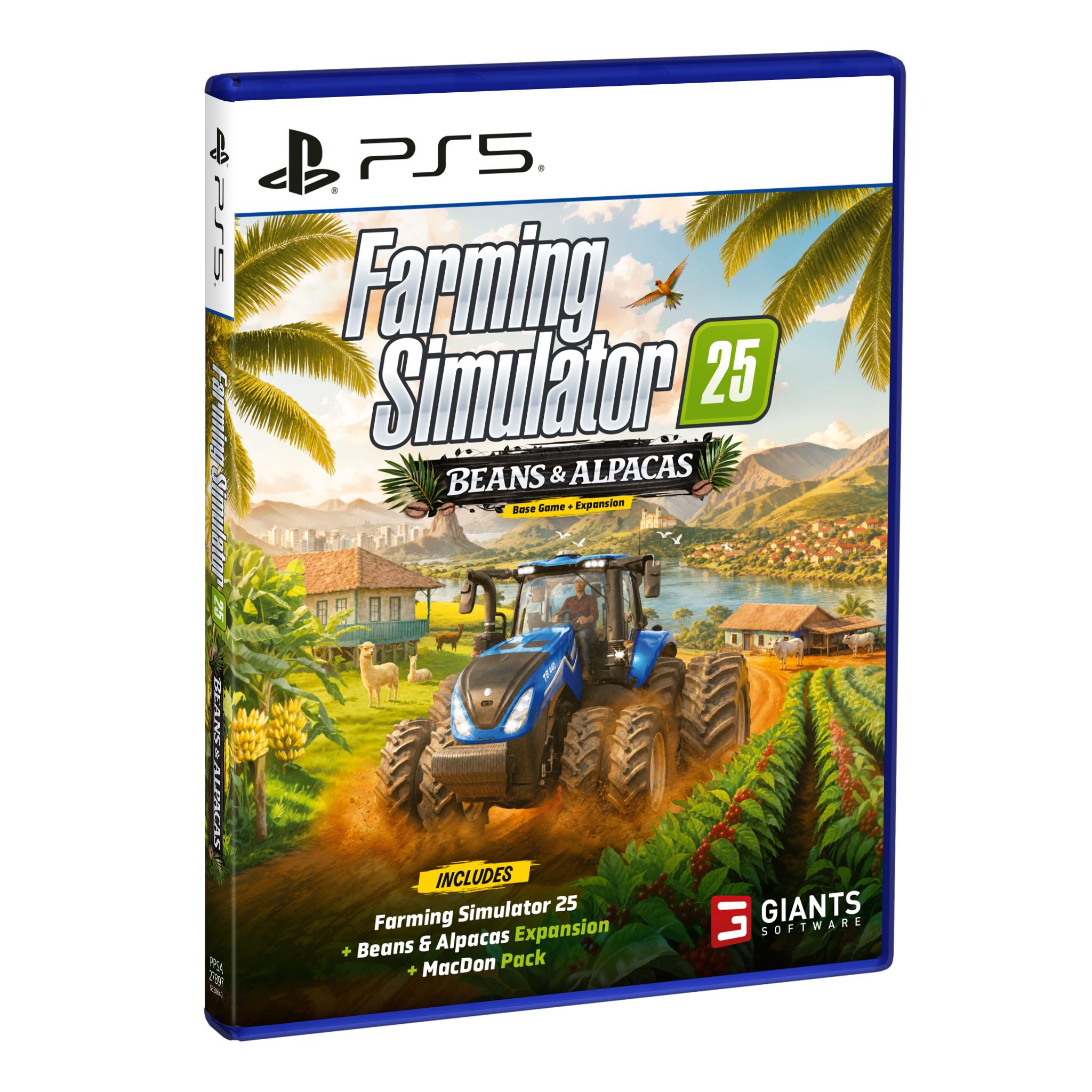 Farming Simulator 25 Beans and Alpacas Edition - PS5 - Nuevo Precintado - PAL España