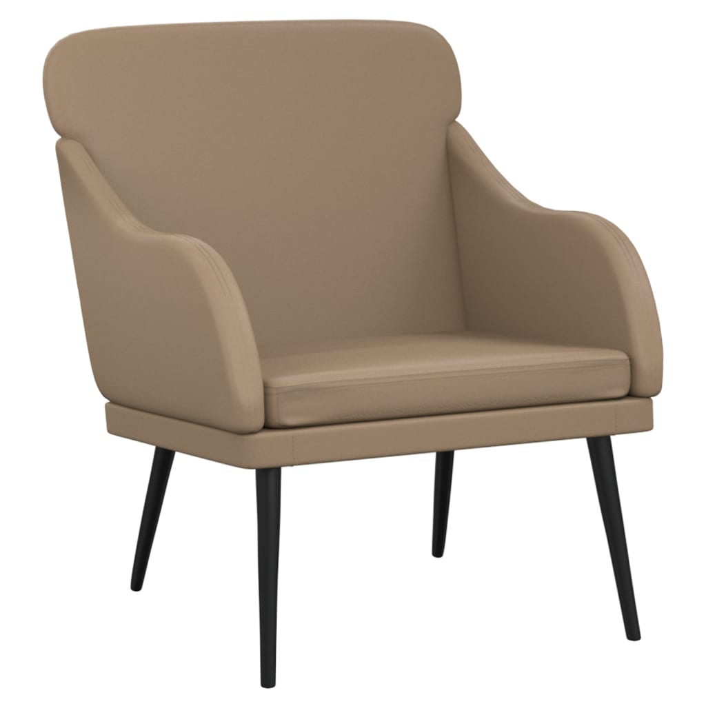 vidaXL Sillón Silla de Descanso Relax Asiento Mueble de Salón Cuero Sintético