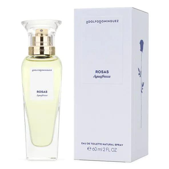 ADOLFO DOMINGUEZ Agua Fresca De Rosas 60ML Eau de toilette para mujer【ROUA】