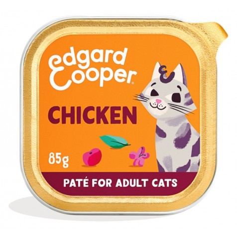 Edgard & Cooper Adult Pollo de Corral Paté Gatos 85 gr