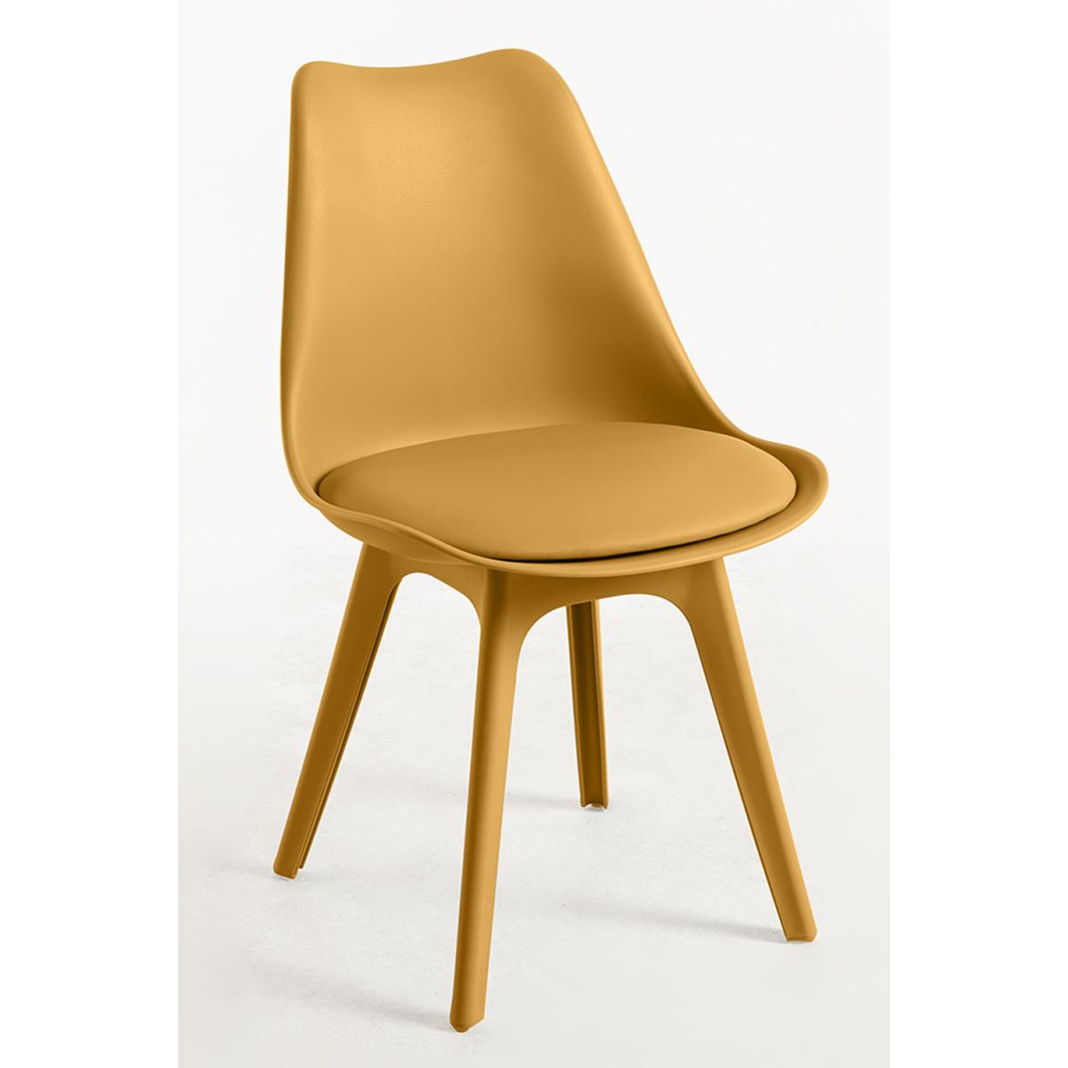 Regalos Miguel - Packs Sillas Comedor - Pack 2 Sillas Synk Suprym - Mostaza