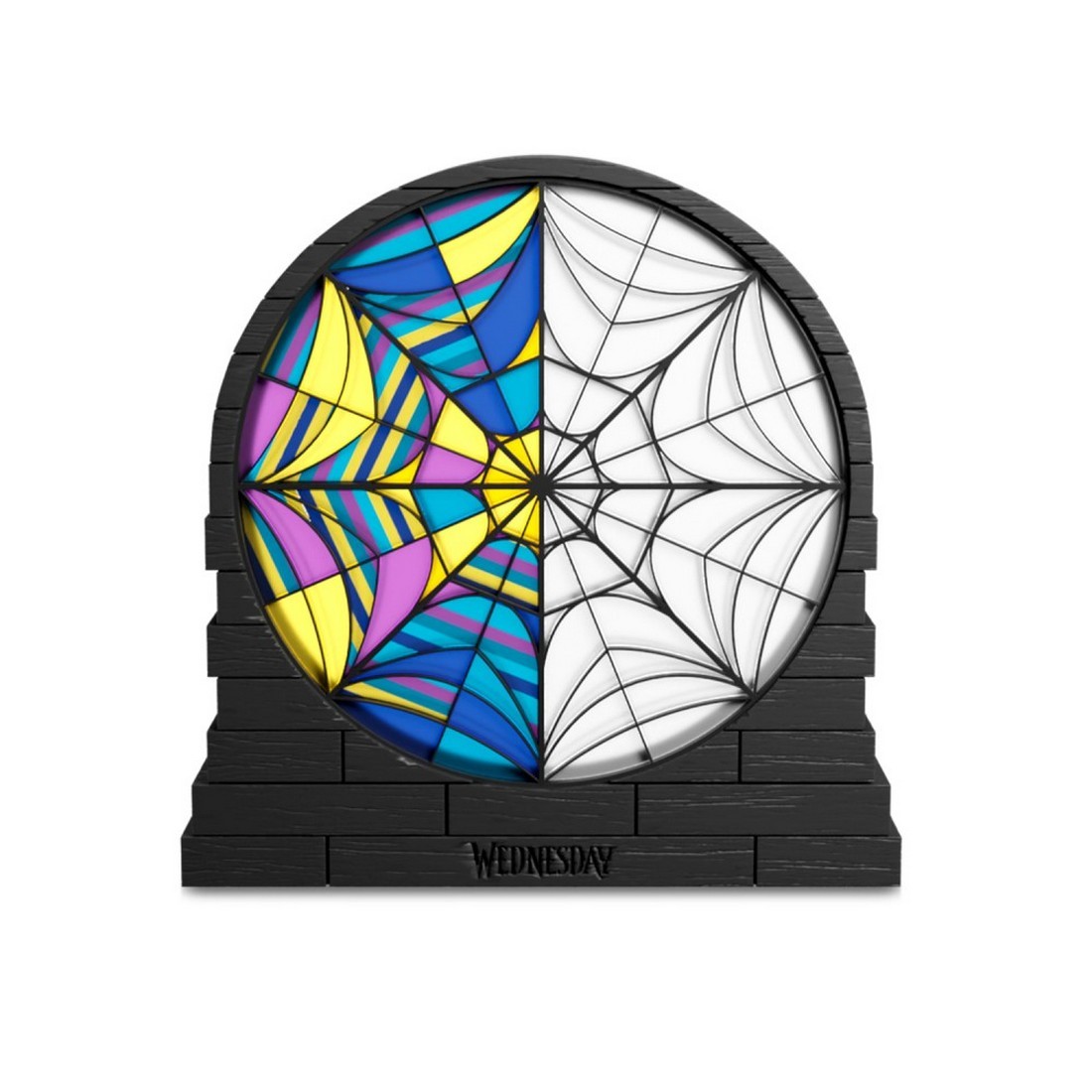 Figura 3D Ventana habitación Miércoles Adams Luminoso con Pilas
