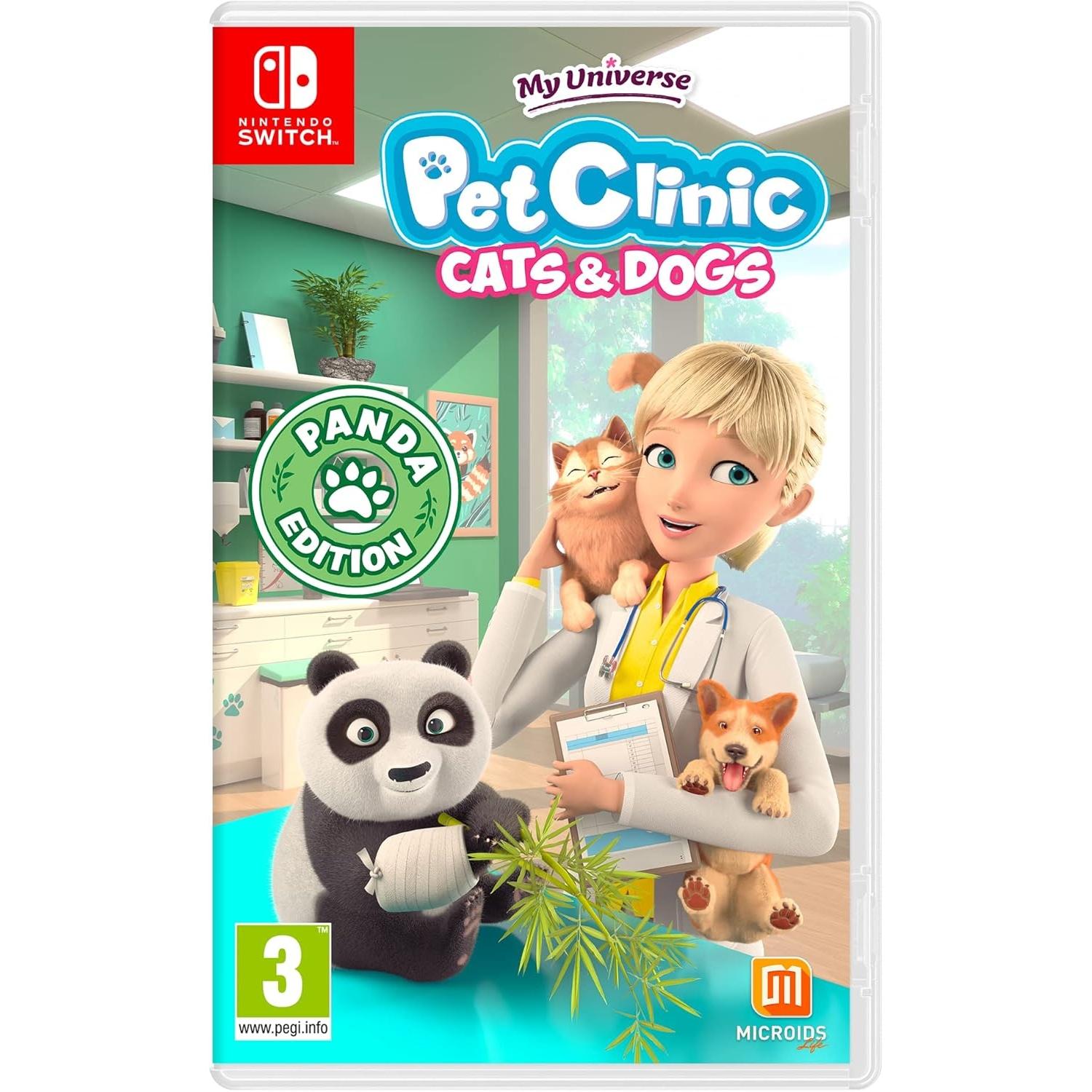 My Universe Pet Clinic Cats & Dogs Panda Edition Juego para Consola Nintendo Switch, PAL ESPAÑA