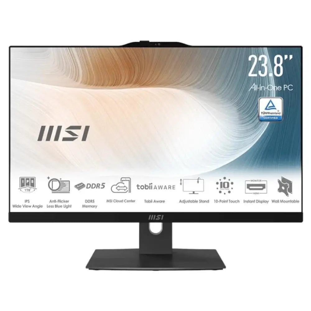 MSI Modern AM242P 1M-1498ES Intel Core 7 16GB 512GB SSD Gráficos Intel Wi-Fi 6E