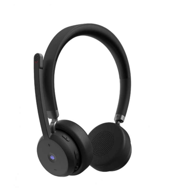 Lenovo - Wireless VoIP Headset Auriculares Inalámbrico Diadema Oficina/Centro de llamadas Bluetooth Negro 4XD1M80020