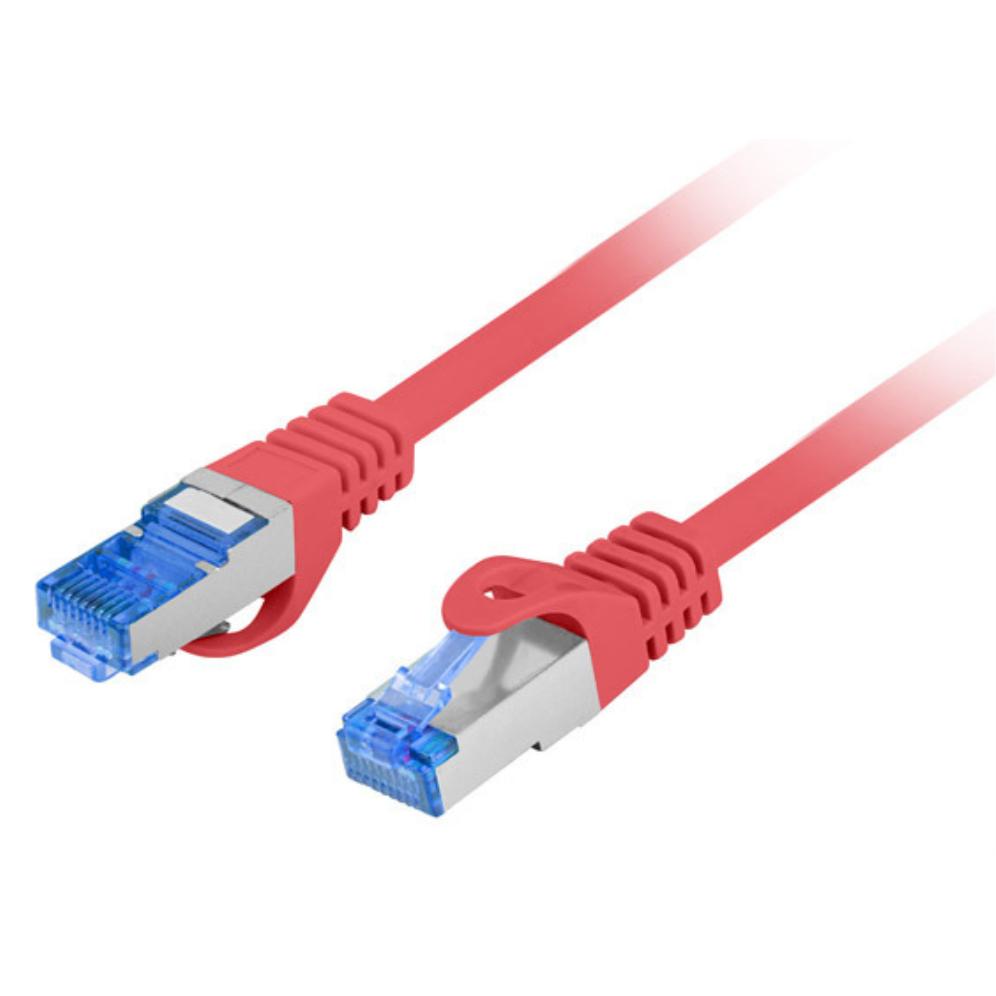 Lanberg PCF6A-10CC cable de red Rojo 3 m Cat6a S/FTP (S-STP)