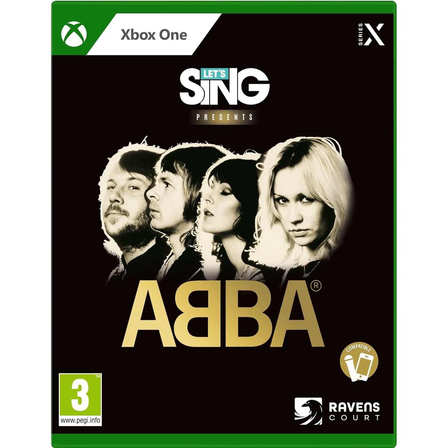 Let's Sing: ABBA, Single Mic Bundle Juego para Consola Microsoft XBOX One