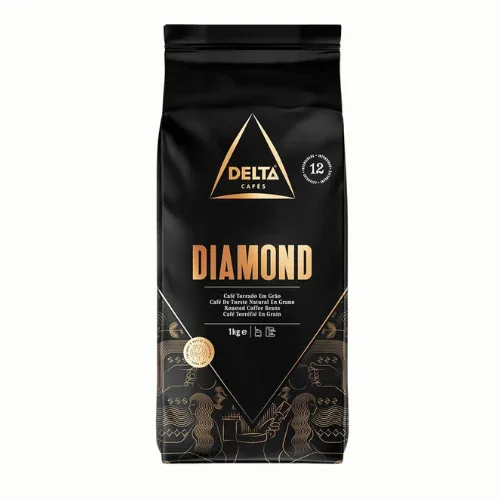 Delta Café Diamond 1 Kg – Granos Premium con Aroma Intenso y Sabor Equilibrado - QUMIR