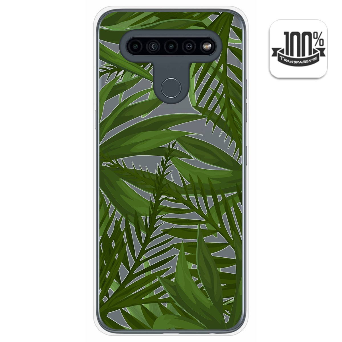 Tumundosmartphone Funda Gel Transparente para Lg K41s / Lg K51s diseño Jungla Dibujos