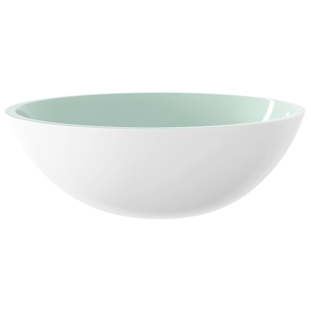 vidaXL Lavabo de Vidrio Baño Tocador Hoteles Cocina Lavamanos Inodoro Color Blanco,  Dorado,  Esmerilado y mas