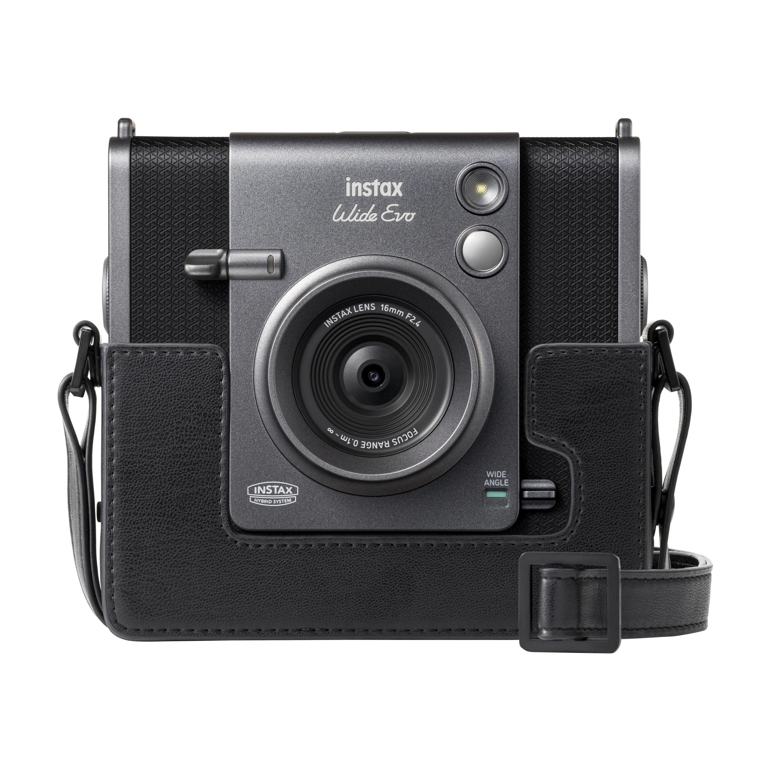 Cámara fotos digital Cámara instantánea 15,9 CMOS Visor Pantalla LCD Fujifilm INSTAX WIDE EVO  | Lente gran angular, Wifi, Bluetooth, Negro